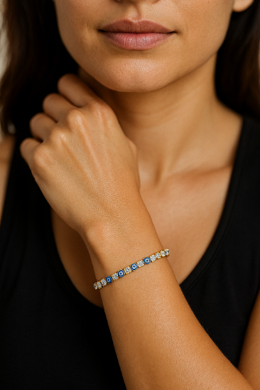 Picture of Aegis Eye Tennis Bracelet