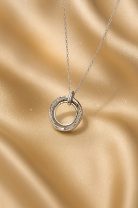 Picture of Celestia Spark Pendant Necklace